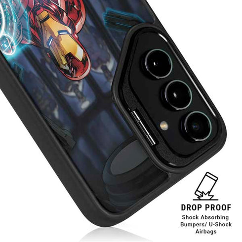 Marvel Iron Man New Armor Galaxy S24 Plus Kickstand Case